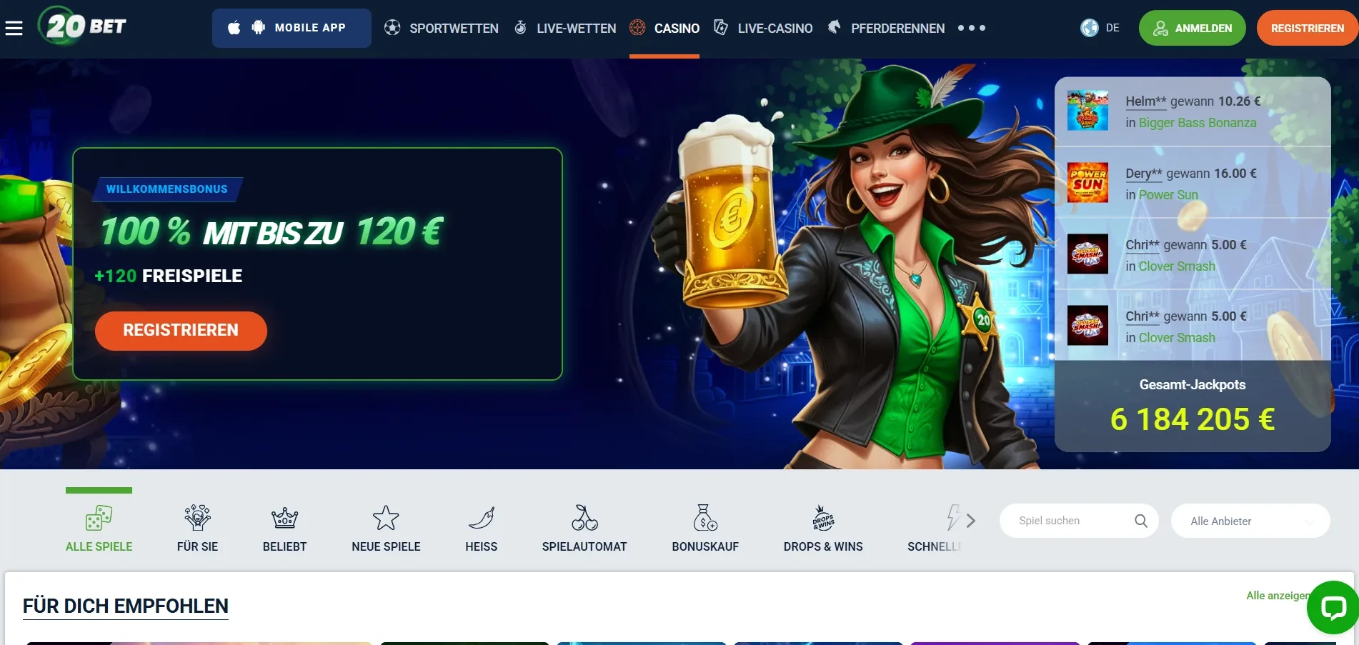 20Bet Casino